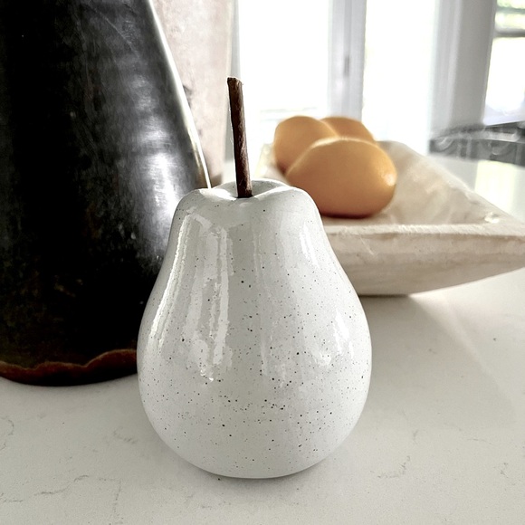 ❌SOLD❌ Handmade Clay Pottery Pear - Picture 1 of 2